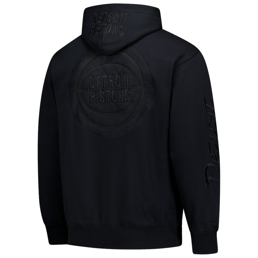 Detroit Pistons Phantom Fleece Hoodie sale - Black for sale