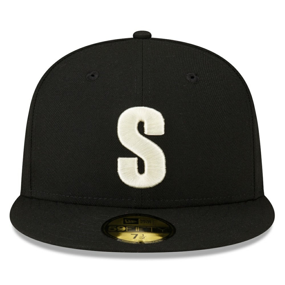 Seattle Mariners Authentic Collection 59FIFTY Fitted Hat Black