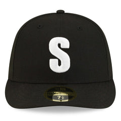 Seattle Mariners Authentic Collection Low Profile 59FIFTY Fitted Hat Black