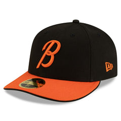 Baltimore Orioles Authentic Collection Low Profile 59FIFTY Fitted Hat Black/Orange
