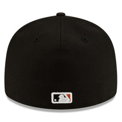 Baltimore Orioles Authentic Collection Low Profile 59FIFTY Fitted Hat Black/Orange