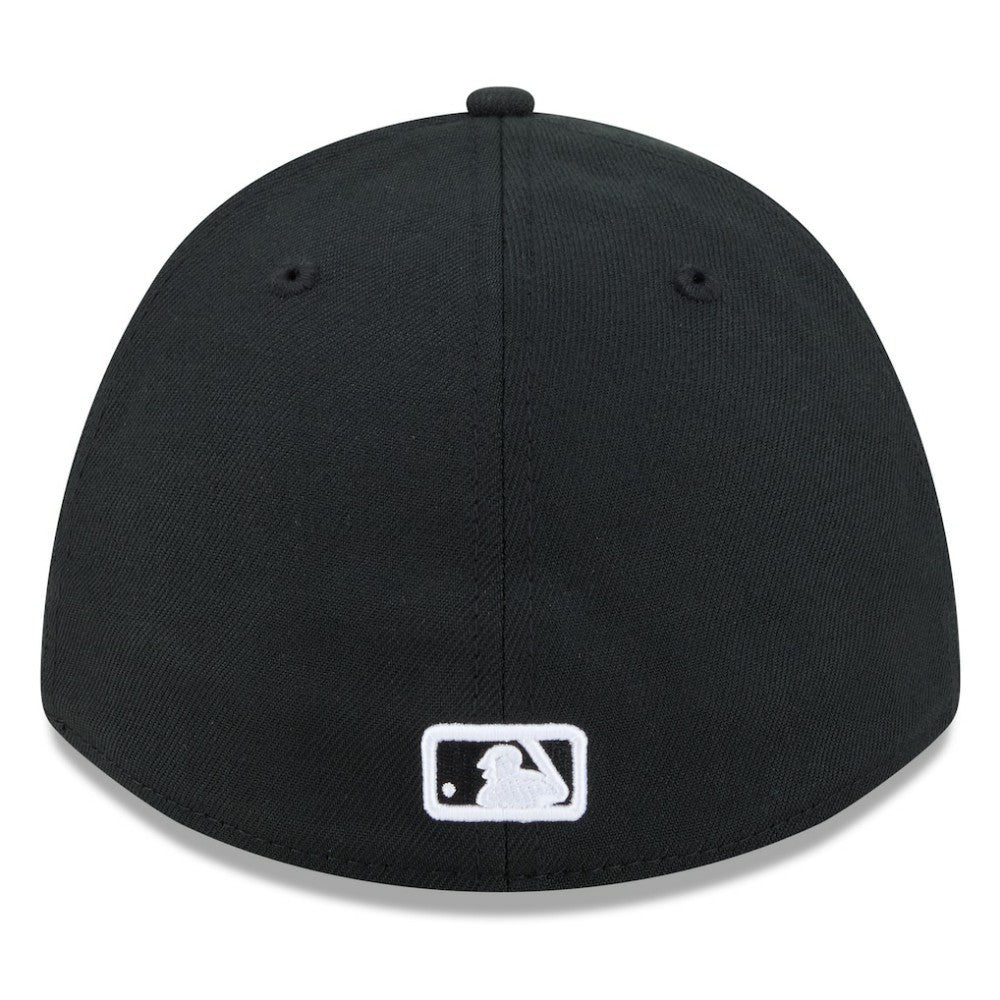Seattle Mariners Authentic Collection Player Replica 39THIRTY M-Crown Flex Hat Black