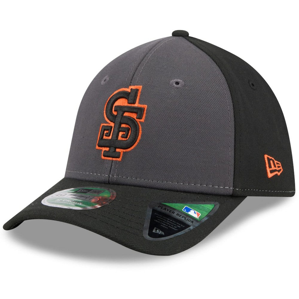 San Francisco Giants Player Replica Alternate 39THIRTY Flex Hat Gray/Black