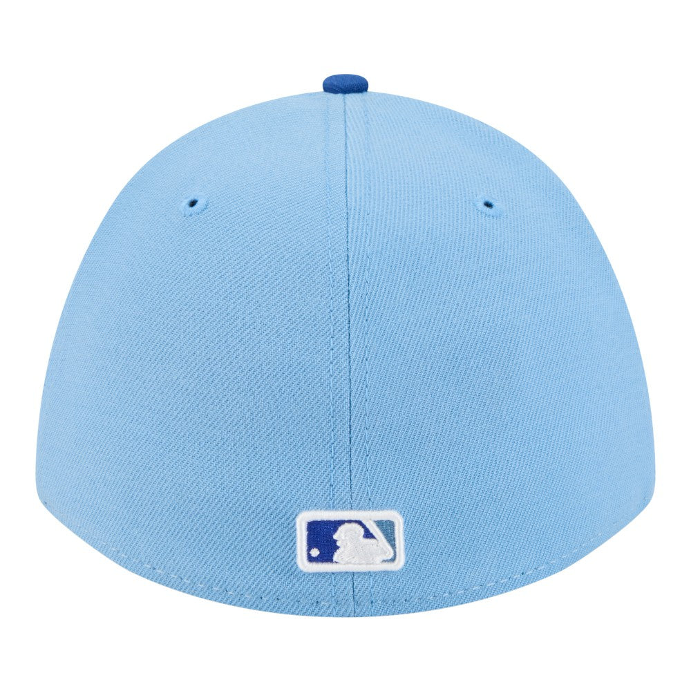 Kansas City Royals Player Replica 39THIRTY M-Crown Flex Hat White/Royal
