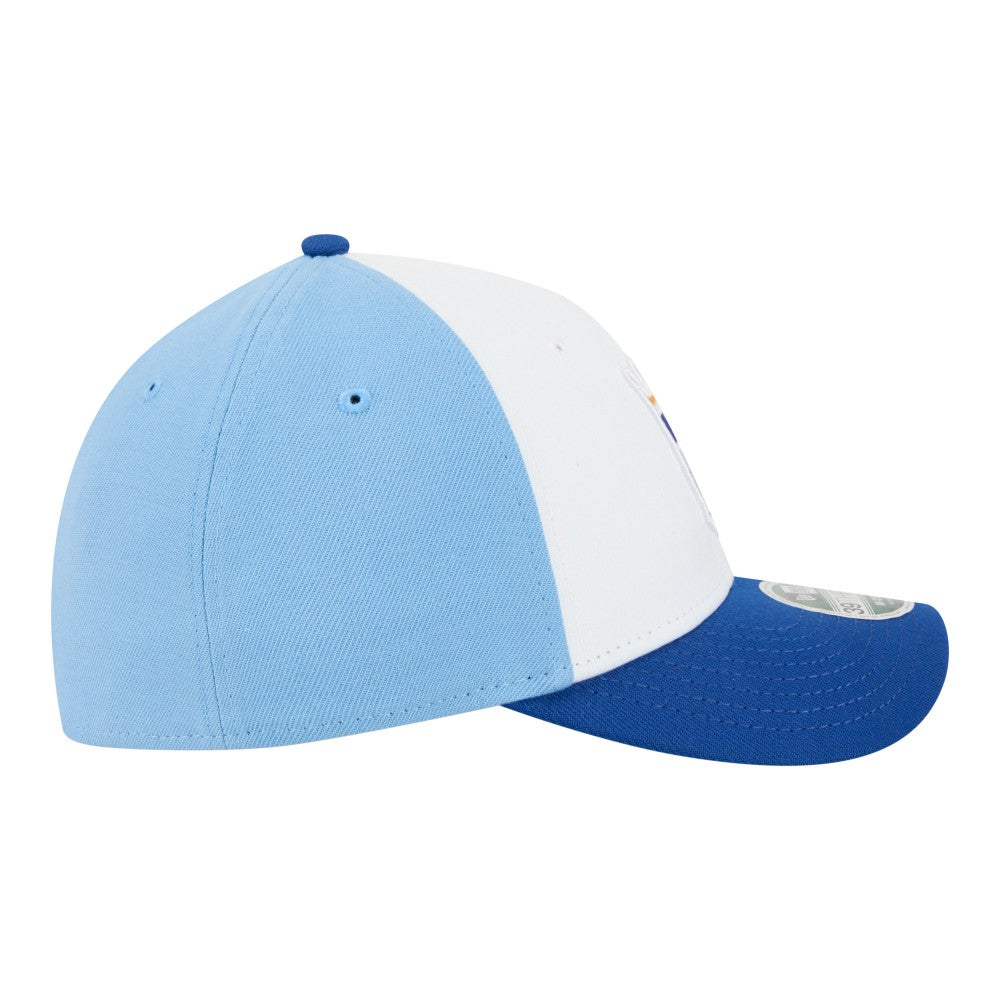 Kansas City Royals Player Replica 39THIRTY M-Crown Flex Hat White/Royal