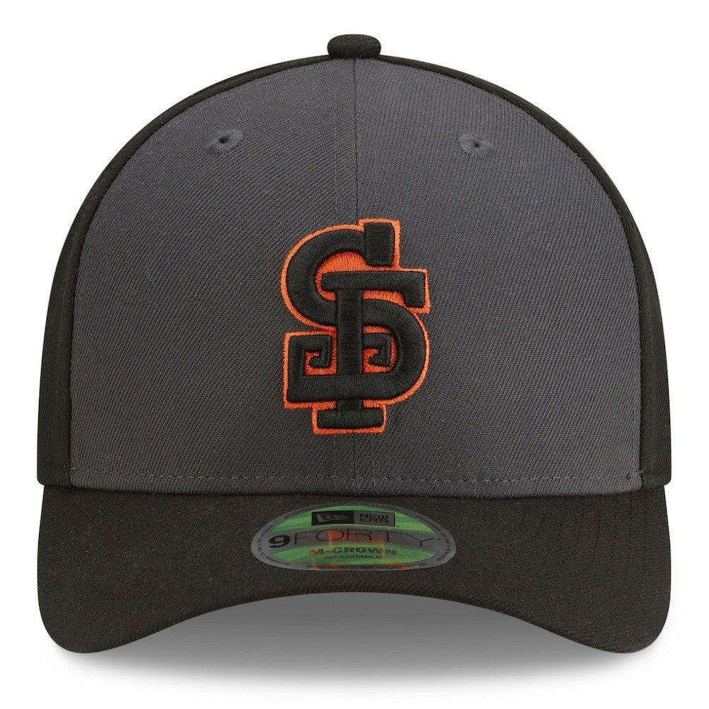 San Francisco Giants Player Replica Alternate 9FORTY M-Crown Adjustable Hat Gray/Black