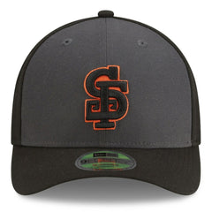 San Francisco Giants Player Replica Alternate 9FORTY M-Crown Adjustable Hat Gray/Black