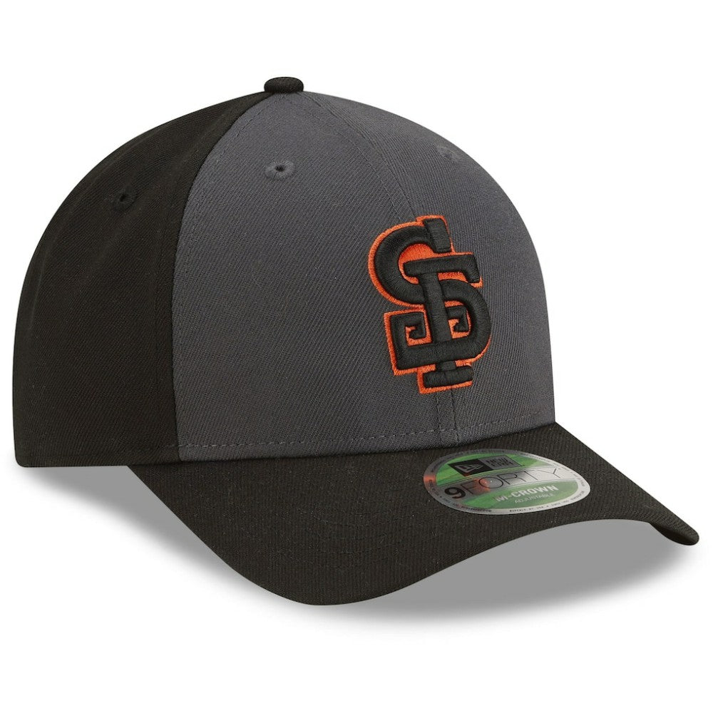 San Francisco Giants Player Replica Alternate 9FORTY M-Crown Adjustable Hat Gray/Black