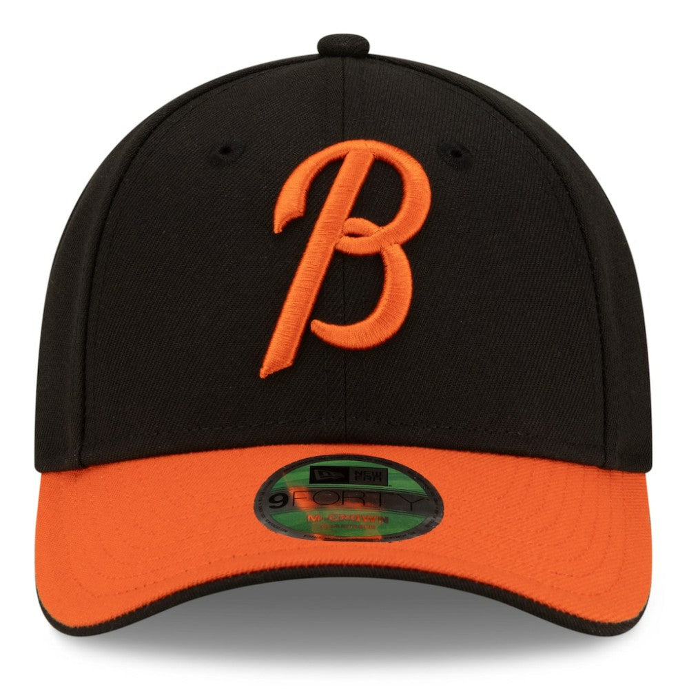 Baltimore Orioles Player Replica 9FORTY Adjustable Hat Black/Orange