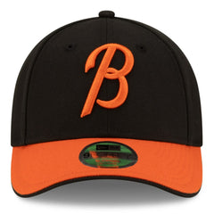 Baltimore Orioles Player Replica 9FORTY Adjustable Hat Black/Orange