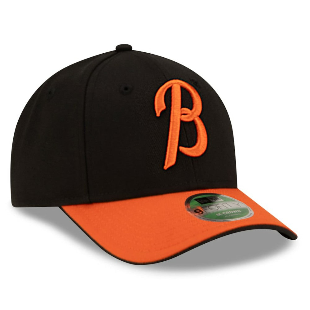 Baltimore Orioles Player Replica 9FORTY Adjustable Hat Black/Orange