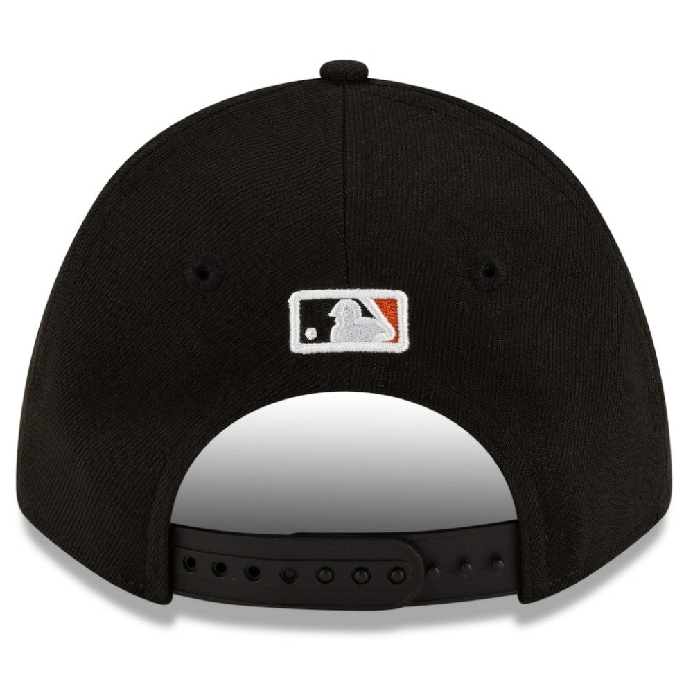 Baltimore Orioles Player Replica 9FORTY Adjustable Hat Black/Orange