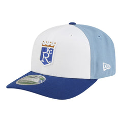 Kansas City Royals Player Replica 9SEVENTY Adjustable Hat White/Light Blue