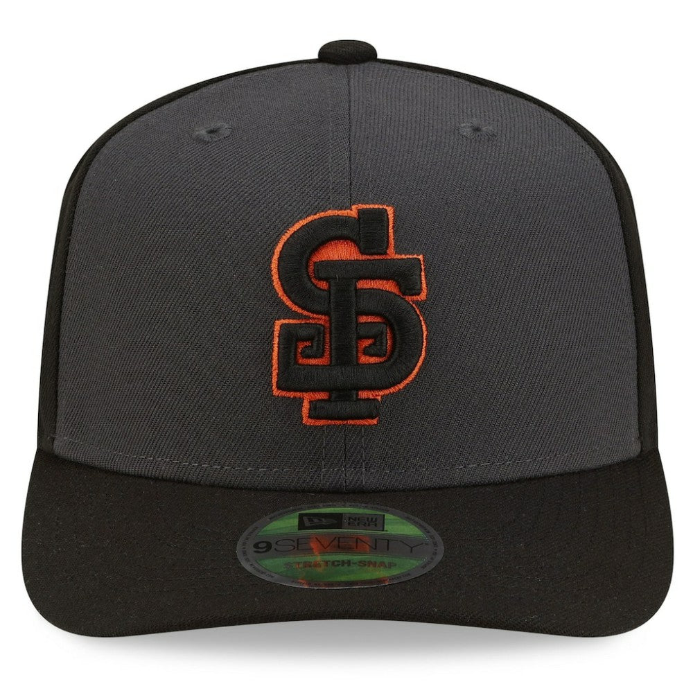 San Francisco Giants Player Replica Alternate 9SEVENTY Adjustable Hat Gray/Black