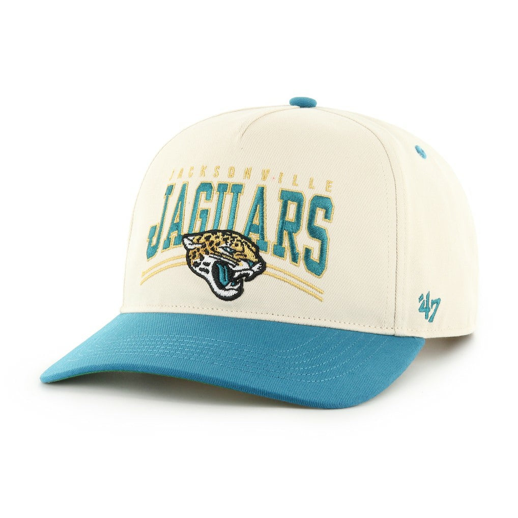Jacksonville Jaguars '47 Flection Relaxed Hitch Adjustable Hat - Natural discount