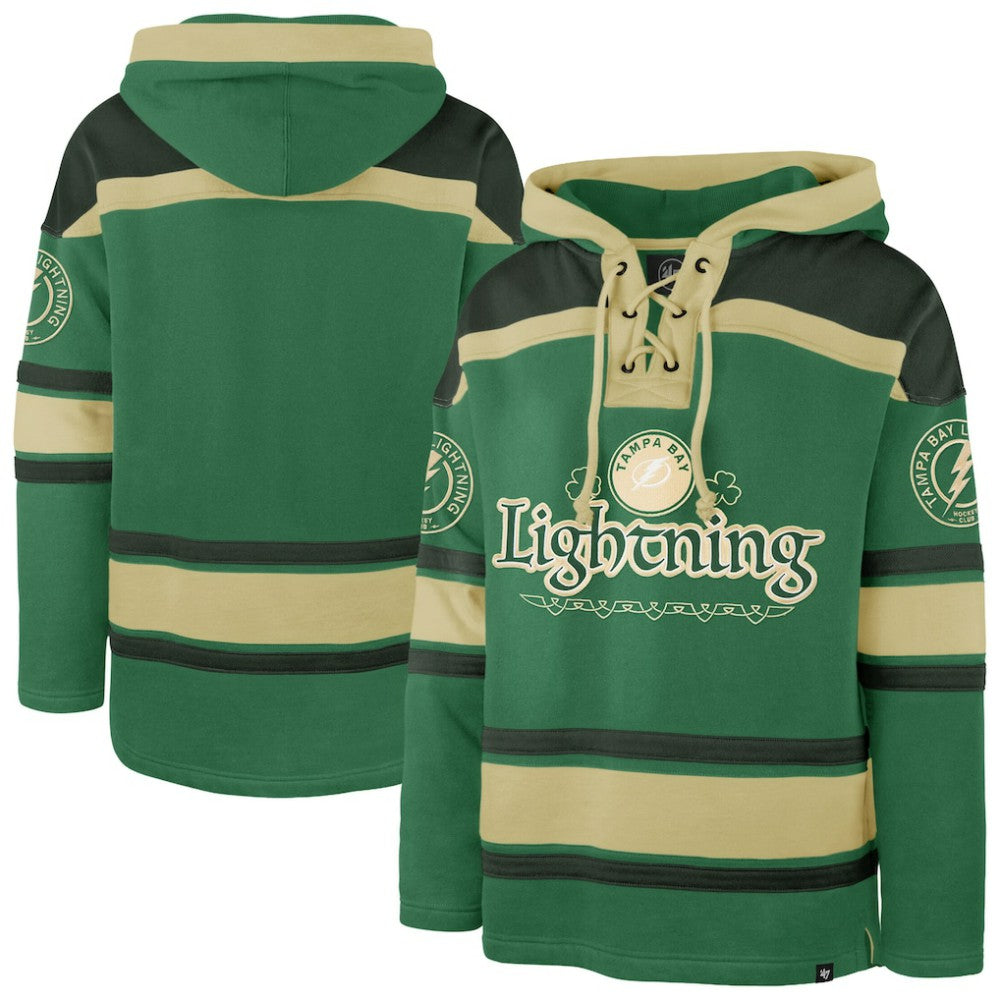 Tampa Bay Lightning '47 McLucky Superior Lacer Hoodie - Kelly Green Hoodies