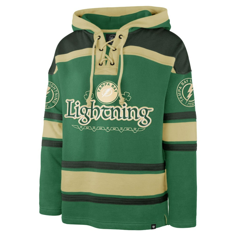 Tampa Bay Lightning '47 McLucky Superior Lacer Hoodie - Kelly Green Hoodies