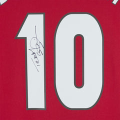 Teddy Sheringham Manchester United Autographed 1999 Red UEFA Champions League Home Jersey - Icons discount