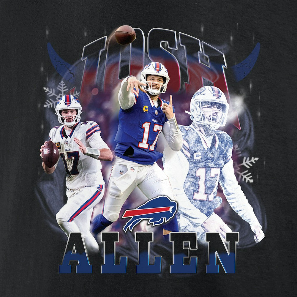 Josh Allen Buffalo Bills Notorious T-Shirt - Black discount