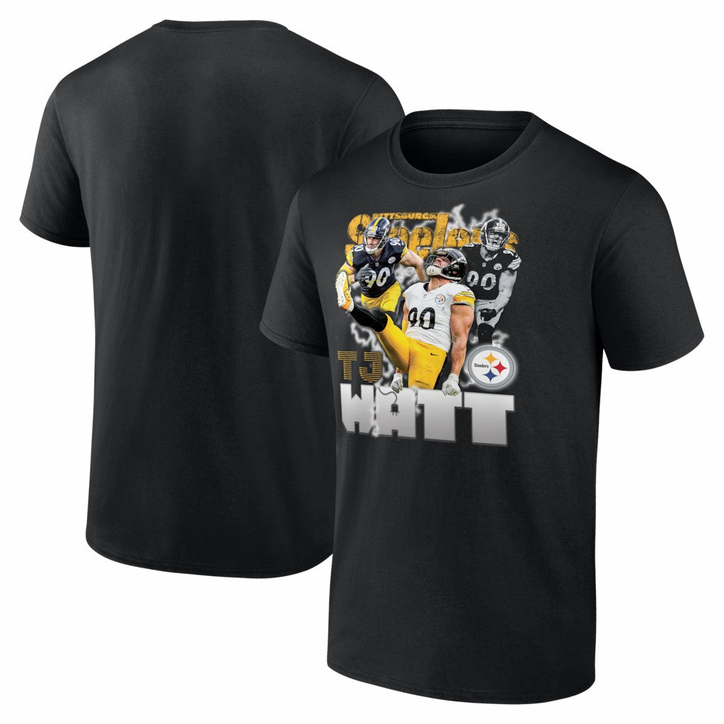 T.J. Watt Pittsburgh Steelers Notorious T-Shirt - Black online