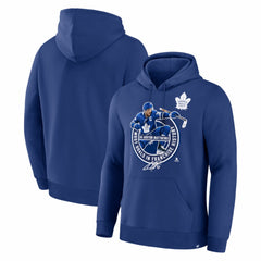 Auston Matthews Toronto Maple Leafs Most Goals in Franchise History Hoodie - Blue Hoodies