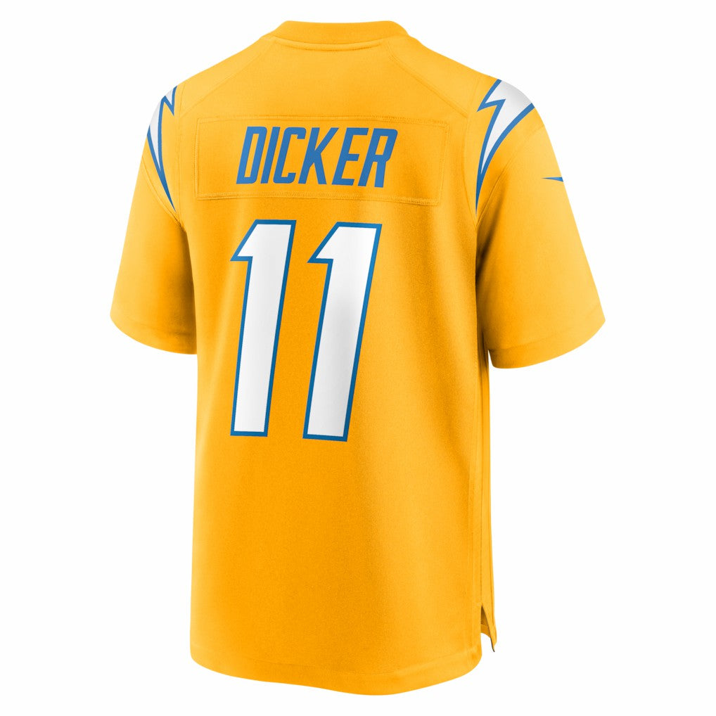 Cameron Dicker Los Angeles Chargers Alternate Game Jersey - Gold cheap