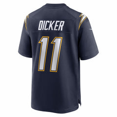 Cameron Dicker Los Angeles Chargers Alternate Game Jersey - Navy cheap