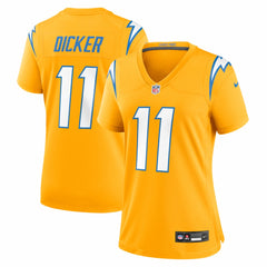 Cameron Dicker Los Angeles Chargers Women's Alternate Game Jersey - Gold for sale