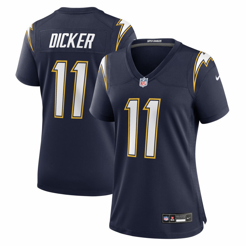 Cameron Dicker Los Angeles Chargers Women's Alternate Game Jersey - Navy sale
