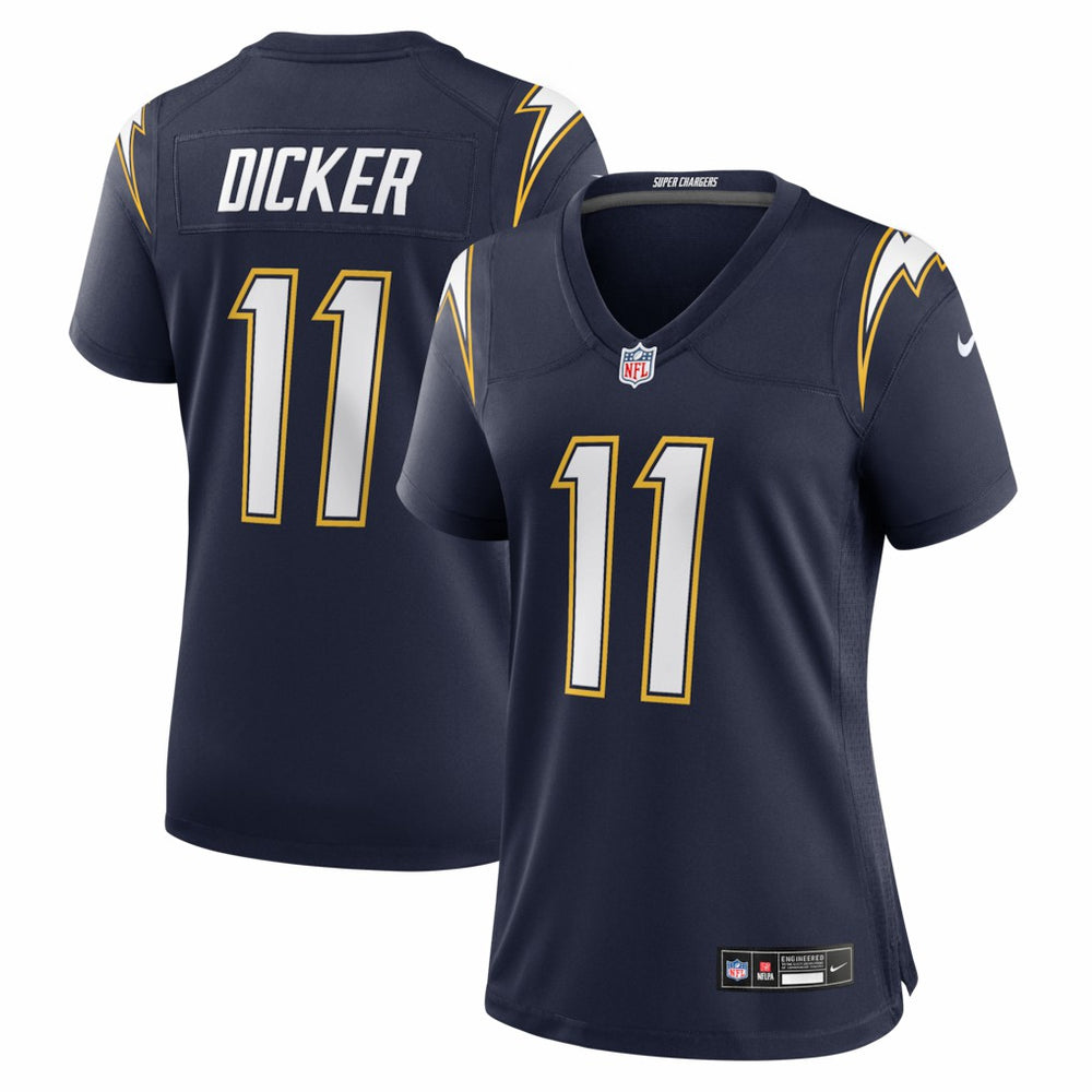 Cameron Dicker Los Angeles Chargers Women's Alternate Game Jersey - Navy sale
