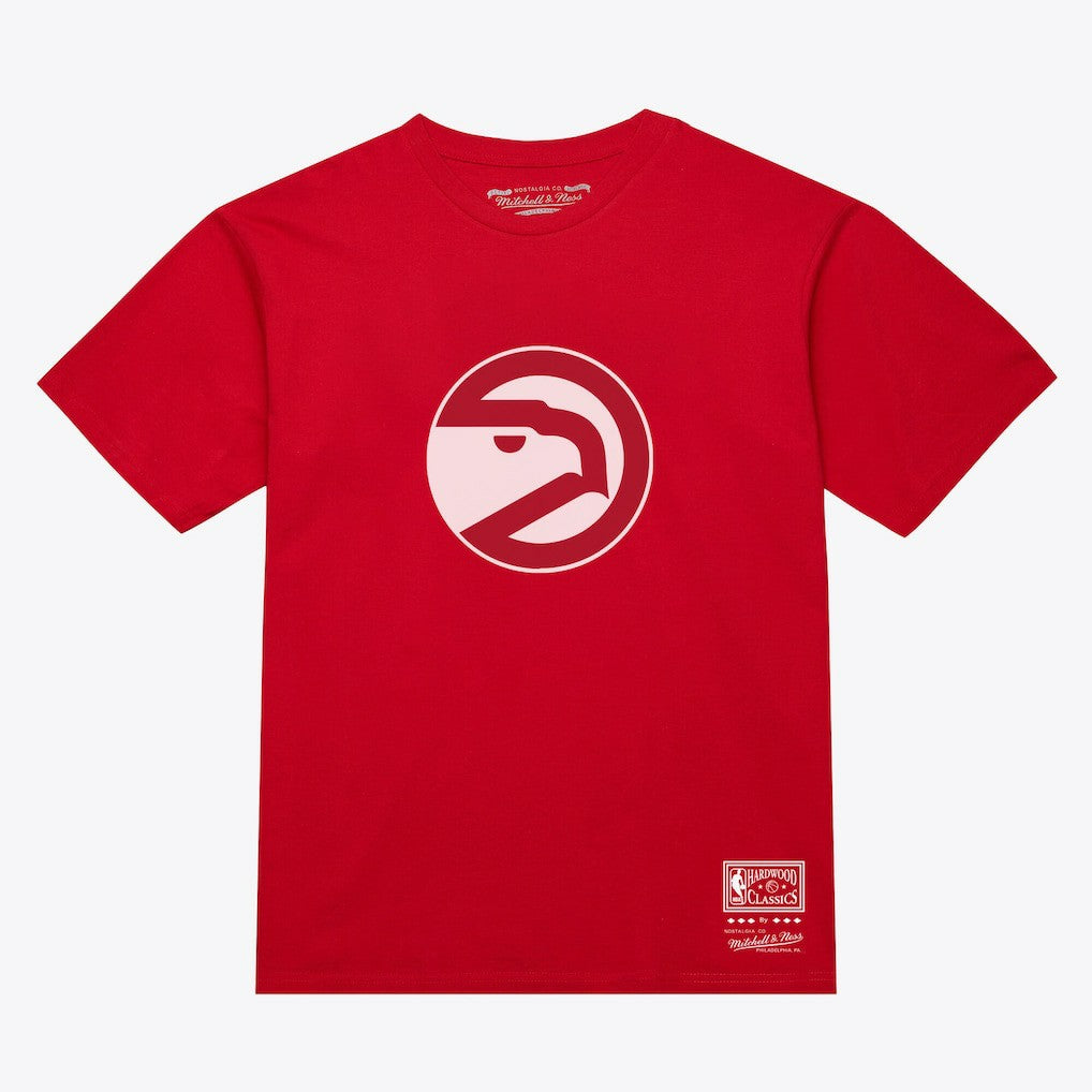 Atlanta Hawks Unisex Hardwood Classics Arch T-Shirt - Red online