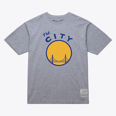 Golden State Warriors Unisex Hardwood Classics Arch T-Shirt sale - Heather Gray outlet
