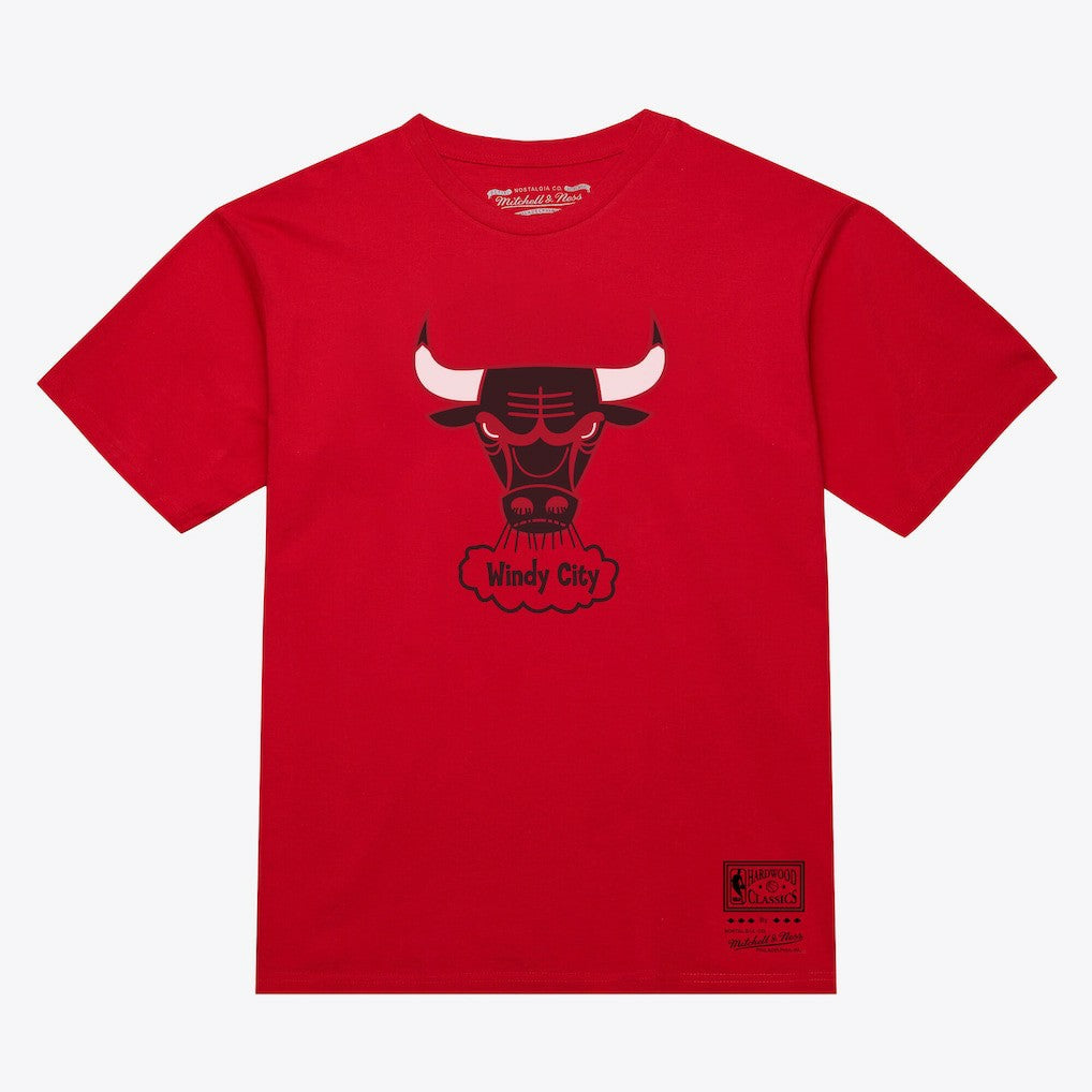 Chicago Bulls Unisex Hardwood Classics Arch T-Shirt sale - Red shop