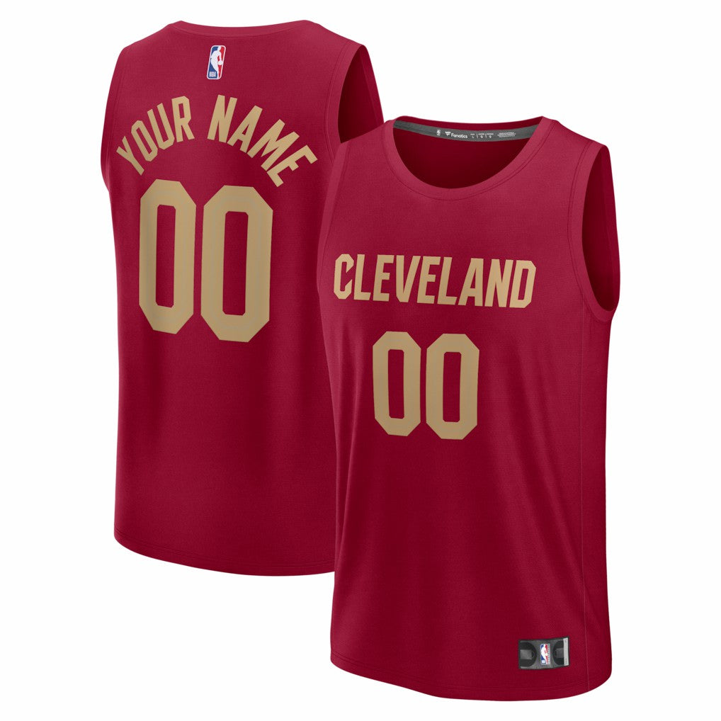 Cleveland Cavaliers Youth Fastbreak Custom Jersey sale - Icon Editi- Red sale