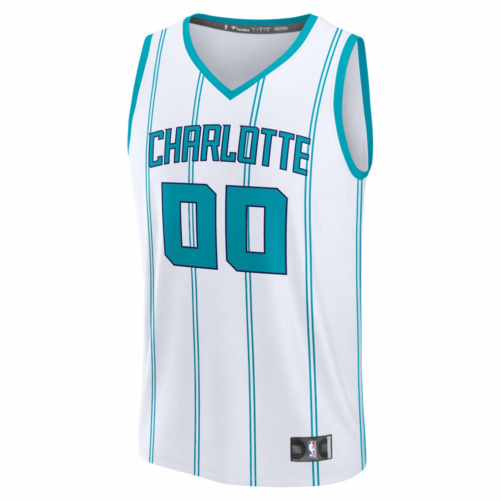 Charlotte Hornets Fastbreak Custom Jersey - Association Edition - White for sale