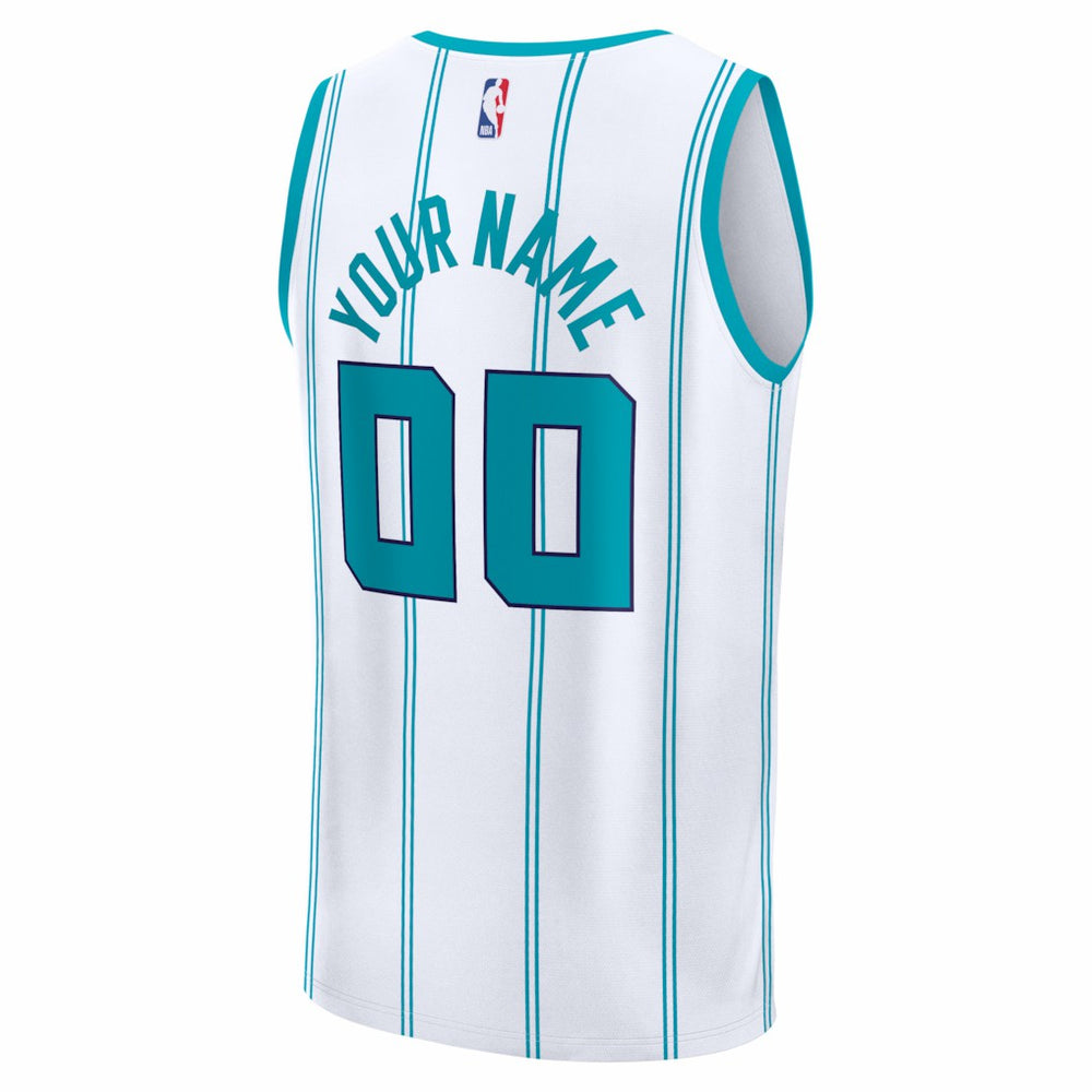 Charlotte Hornets Fastbreak Custom Jersey - Association Edition - White for sale