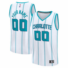 Charlotte Hornets Youth Fastbreak Custom Jersey - Association Edition - White discount