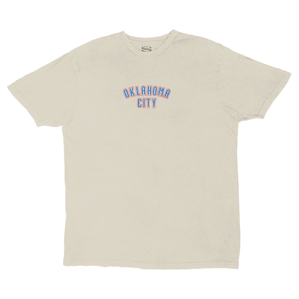 Oklahoma City Thunder Stadium Essentials Unisex Get Back Vintage T-Shirt - White outlet