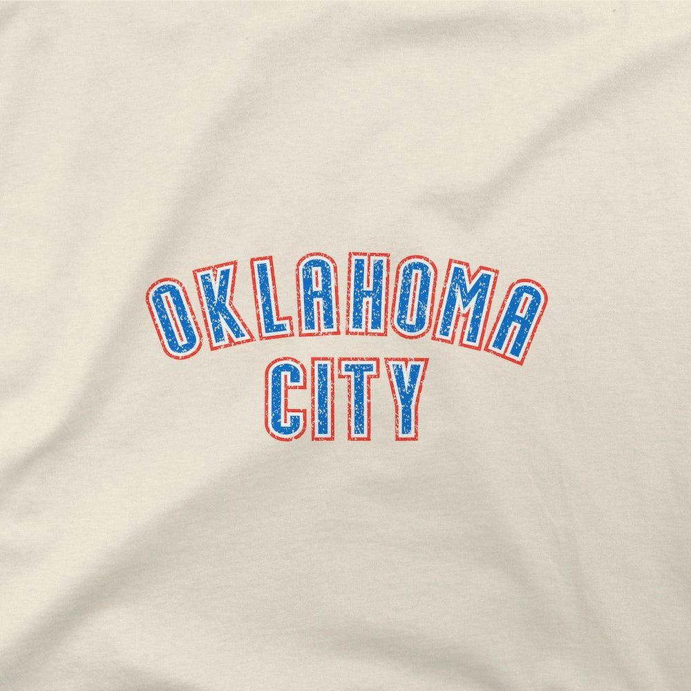 Oklahoma City Thunder Stadium Essentials Unisex Get Back Vintage T-Shirt - White outlet