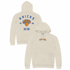 New York Knicks Stadium Essentials Unisex Get Back Vintage Raglan Hoodie - White sale