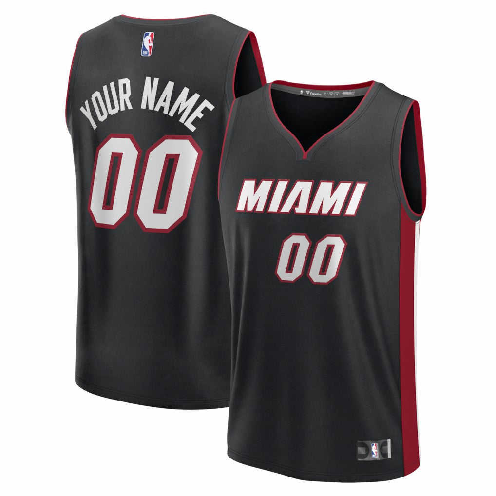 Miami Heat Fastbreak Custom Jersey - Icon Edition - Black shop