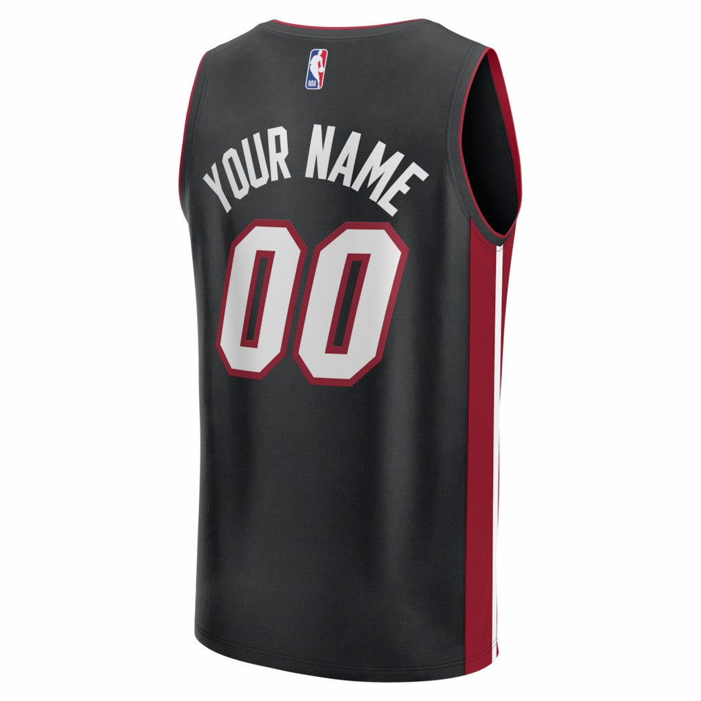 Miami Heat Fastbreak Custom Jersey - Icon Edition - Black shop