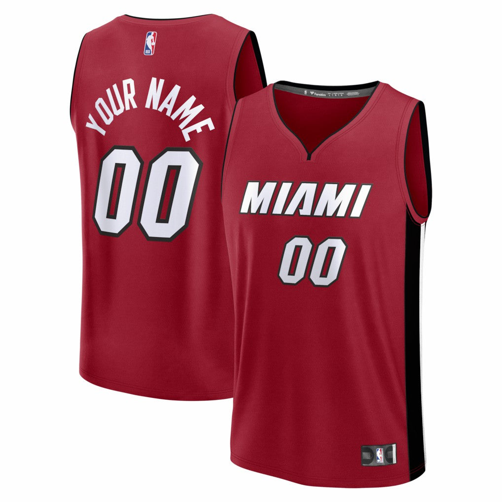 Miami Heat Fastbreak Custom Jersey - Statement Edition - Red outlet