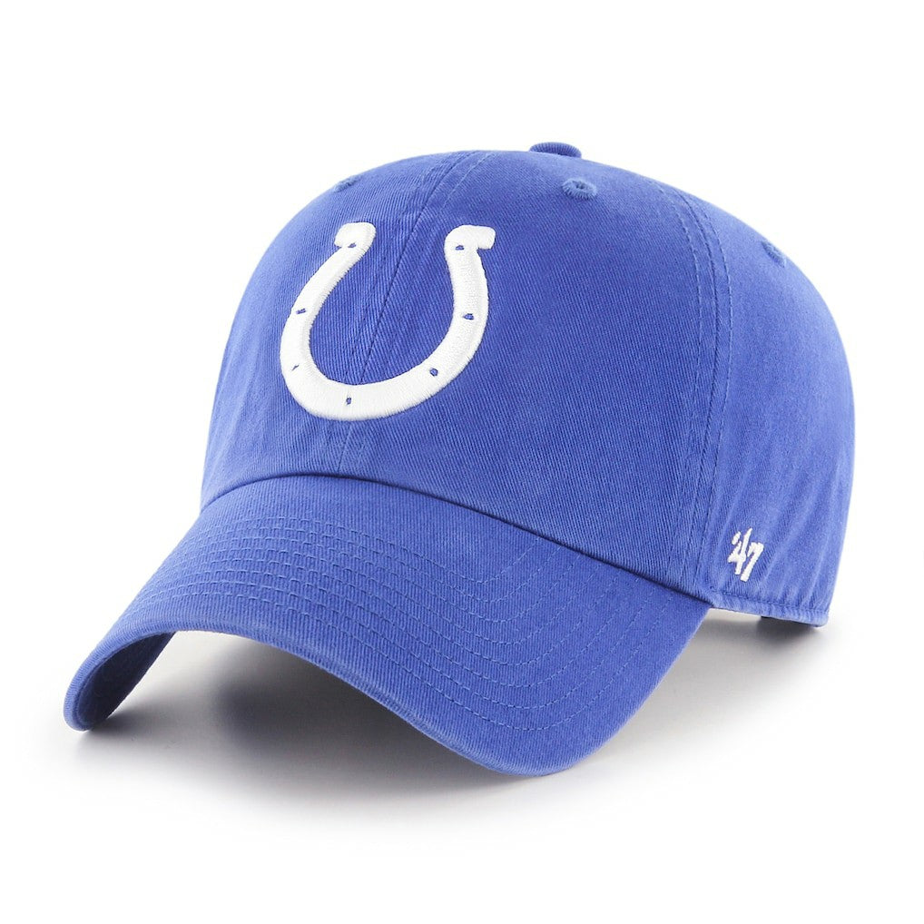 Indianapolis Colts '47 Primary Logo Cleanup Adjustable Hat - Royal cheap