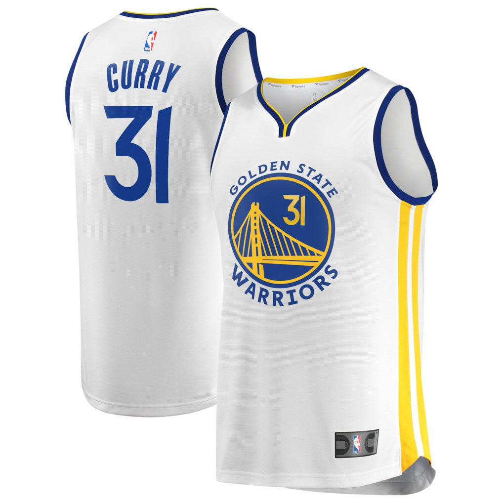 Seth Curry Golden State Warriors Fast Break Replica Jersey sale - White sale - Association Edition discount