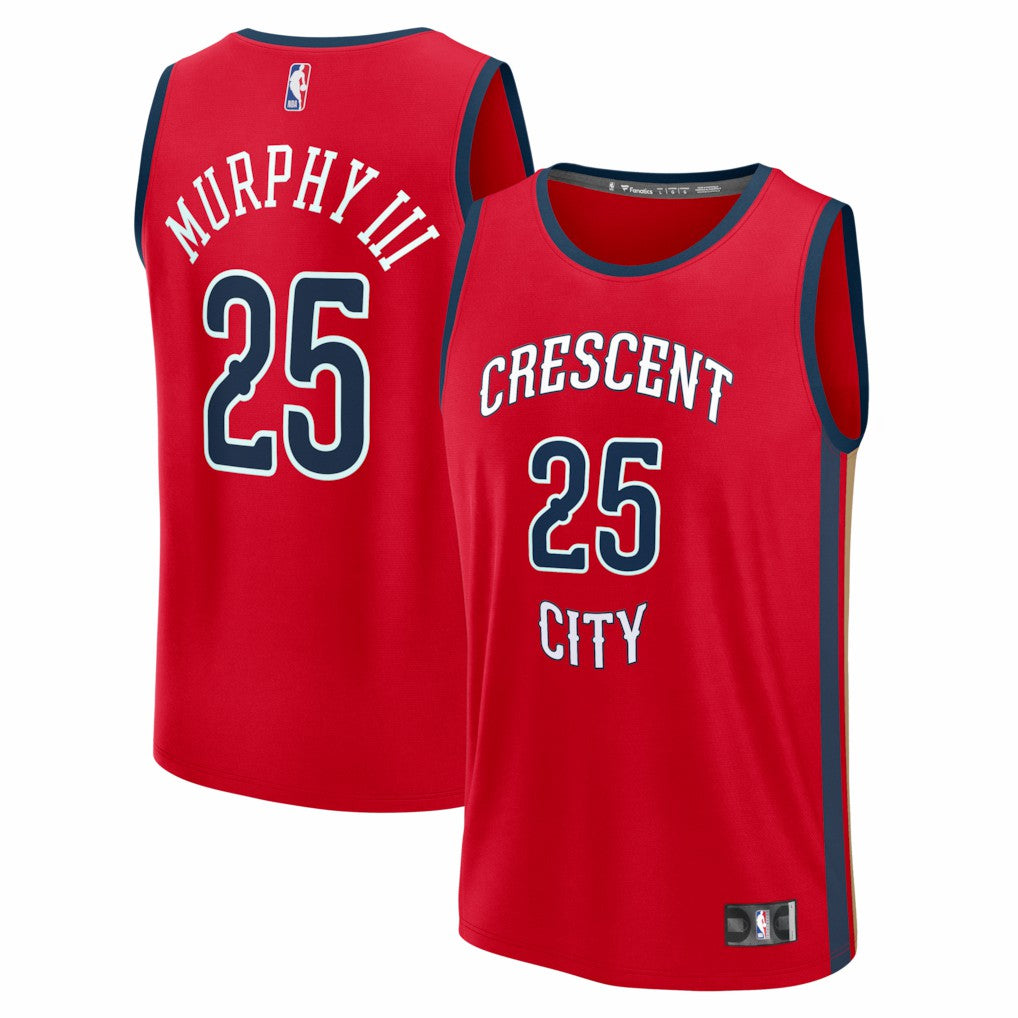 Trey Murphy III New Orleans Pelicans Fast Break Replica Player Jersey - Statement Edition - Red for sale