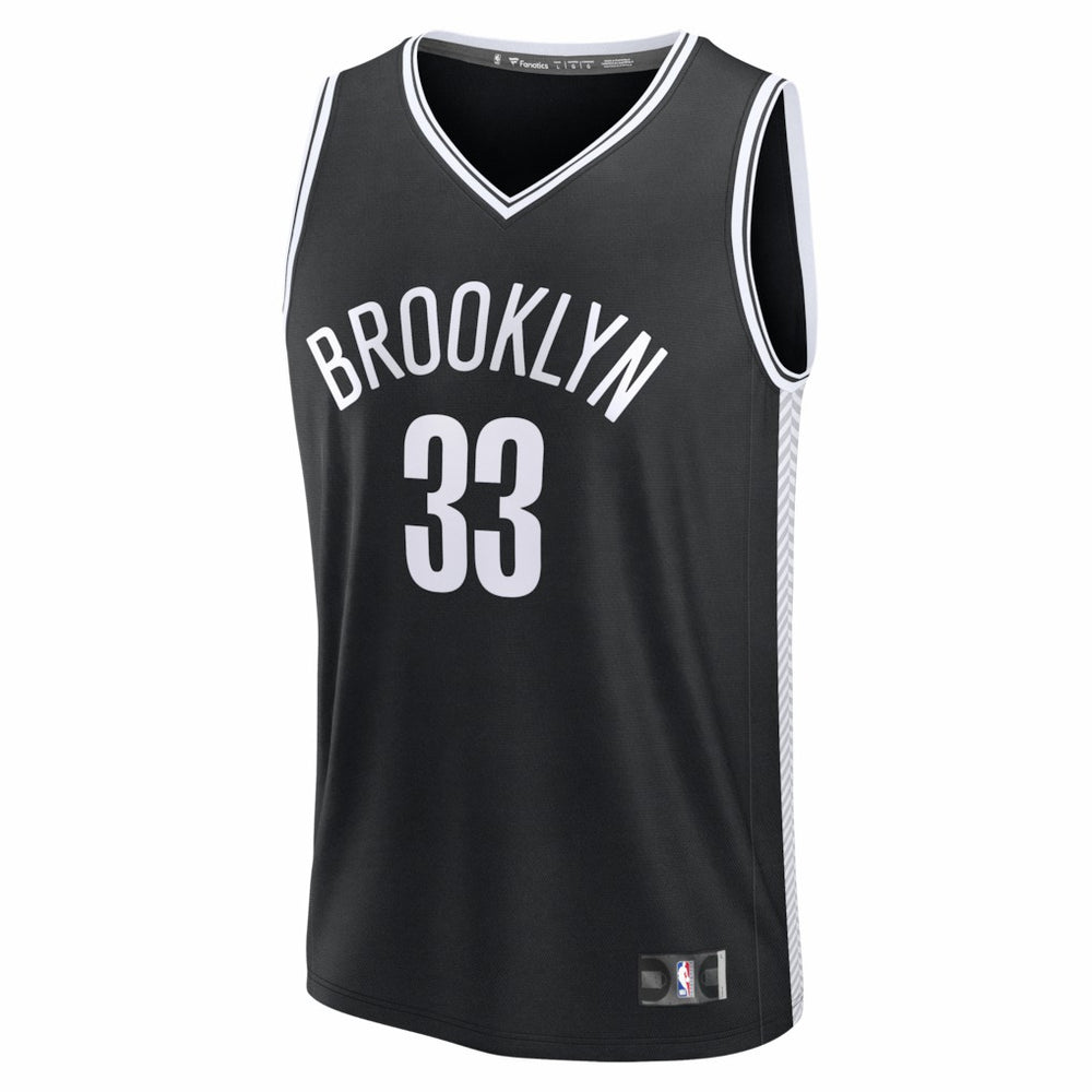 Nic Claxton Brooklyn Nets Fast Break Replica Jersey - Black - Icon Edition for sale