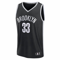 Nic Claxton Brooklyn Nets Fast Break Replica Jersey - Black - Icon Edition for sale