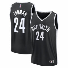 Cam Thomas Brooklyn Nets Fast Break Replica Jersey - Black - Icon Edition outlet