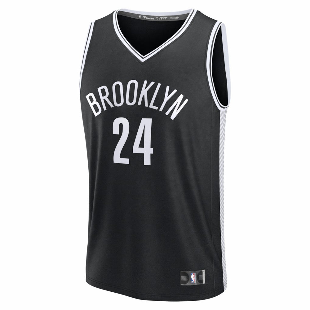 Cam Thomas Brooklyn Nets Fast Break Replica Jersey - Black - Icon Edition outlet